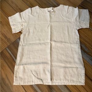 100% linen top